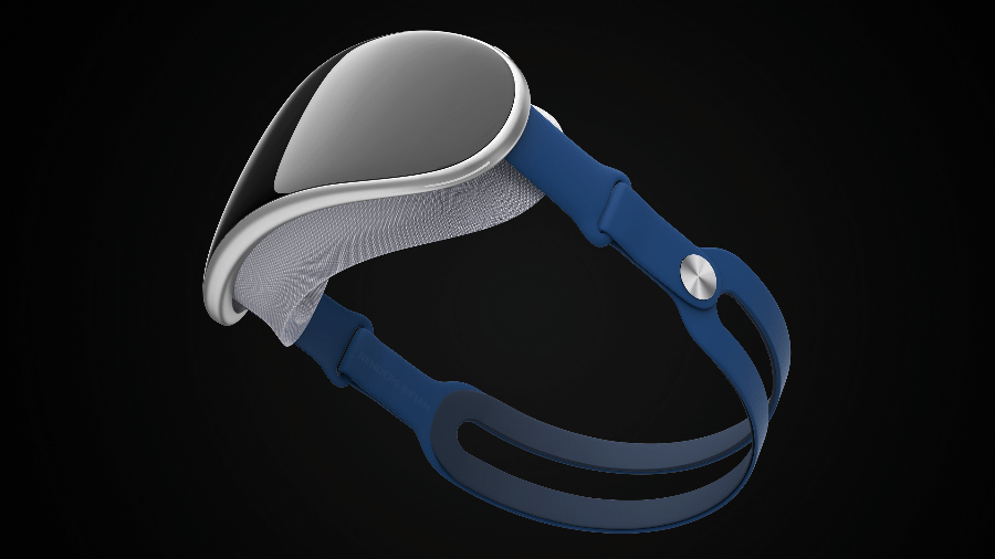 Design do que seria o headset de VR/AR da Apple, divulgado por Ian Zelbo  - Ian Zeibo