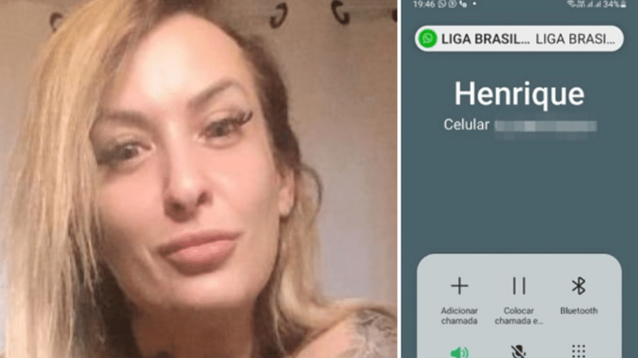 A jornalista Ana Luiza Dias, 37, torturada e mantida em cárcere por três dias pelo namorado no Rio de Janeiro - Reprodução/Whatsapp