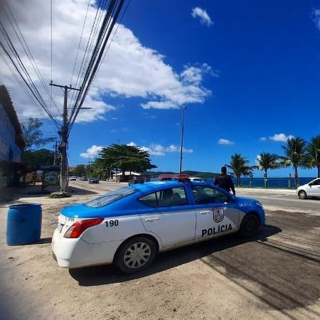 Viatura do 25º Batalhão de Polícia Militar do Rio de Janeiro