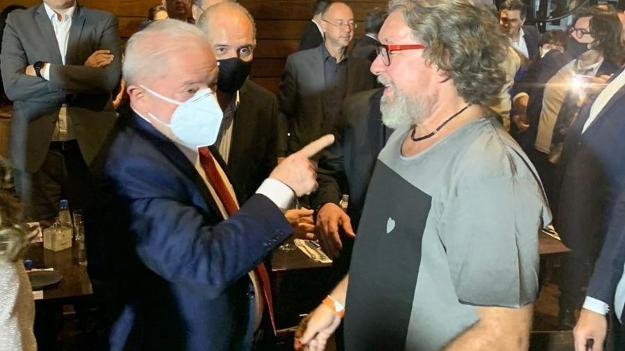 Lula e o advogado Kakay, em foto de 2021 Lula e o advogado Kakay, em foto de 2021