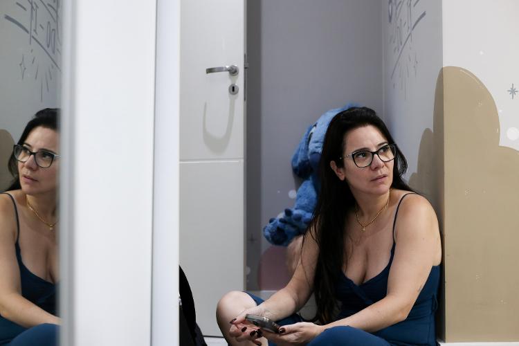 Vanessa é estudante de psicologia e mãe de Liz Vanessa é estudante de psicologia e mãe de Liz