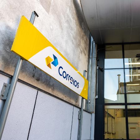 Fachada da agência dos Correios em São Paulo