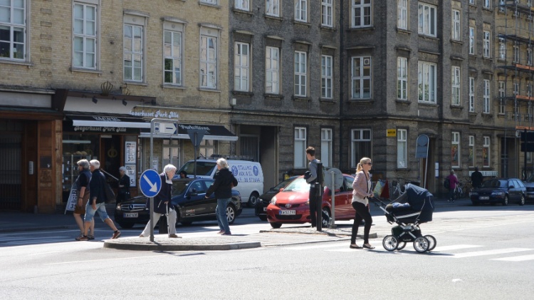 Radhuspladsen, em Aarhus, na Dinamarca Radhuspladsen, em Aarhus, na Dinamarca