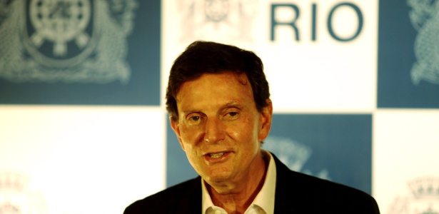 O prefeito do Rio de Janeiro, Marcelo Crivella (PRB), em abril do ano passado