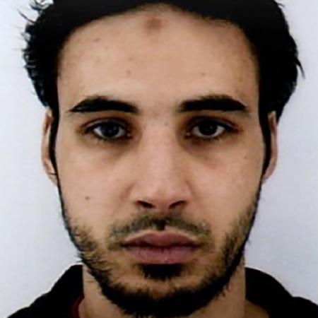 Chérif Chekatt, susposto autor do atentado em Estrasburgo, na França, em imagem divulgada pela polícia francesa - AFP