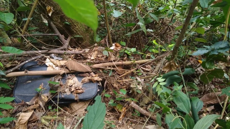 21.jan.2019 - Mala usada para ocultar corpo de criança esquartejada em Barra do Piraí (RJ) - Divulgação/Polícia Civil