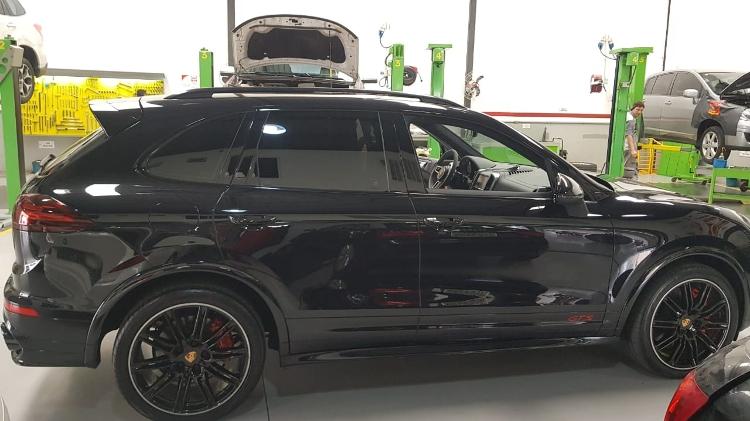 Porsche Cayenne cedido à Polícia Militar de Santa Catarina - Divulgação/Polícia Militar-SC