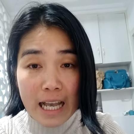 Zhang Hui, casada com brasileiro e suspeita de estar com coronavírus - Reprodução/YouTube