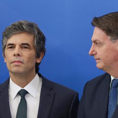 O presidente Jair Bolsonaro e o ministro da Saúde, Nelson Teich - DIDA SAMPAIO/ESTADÃO CONTEÚDO