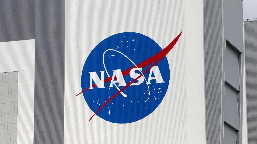 Logotipo da Nasa em prédio do Centro Espacial Kennedy, no Cabo Canaveral (Flórida), nos EUA - Joe Skipper/Reuters