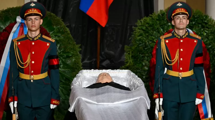 Funeral de Mikhail Gorbachev, na Rússia - Alexander Nemenov / AFP - Alexander Nemenov / AFP