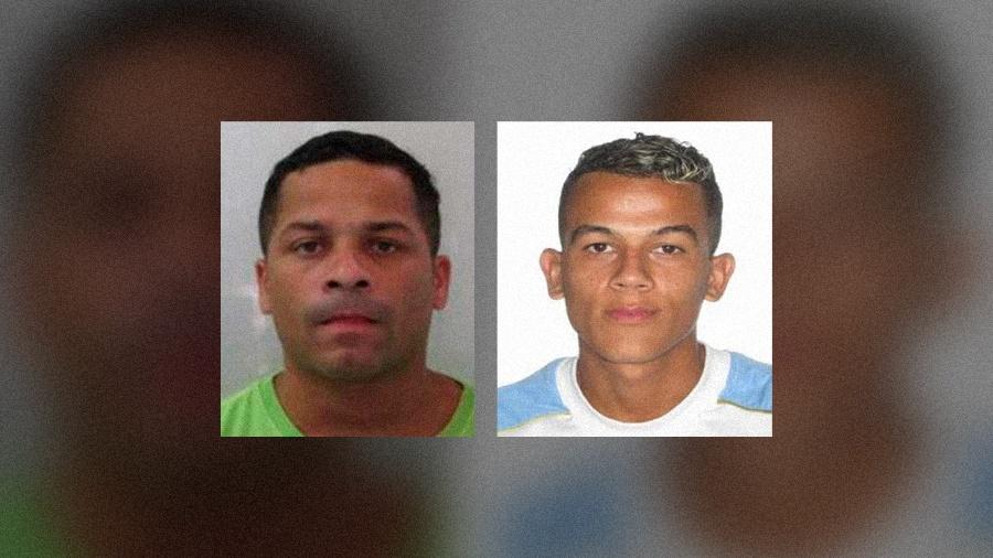 Wilton do Nascimento e Ítalo Matheus Gomes da Silva, acusados de integrar a "tropa do arranca" - Reprodução