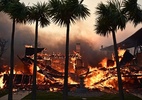 Incêndios avançam e deixam 5 mortos em Los Angeles - Agustin Paullier / AFP