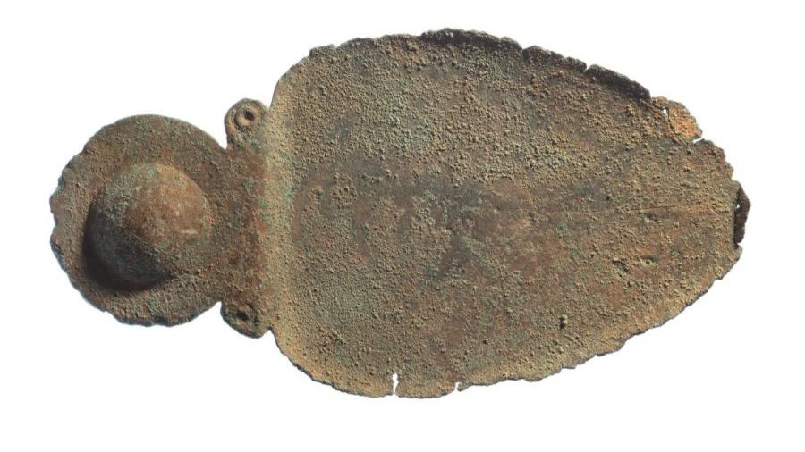 Colher de bronze da Idade do Ferro Colher de bronze da Idade do Ferro
