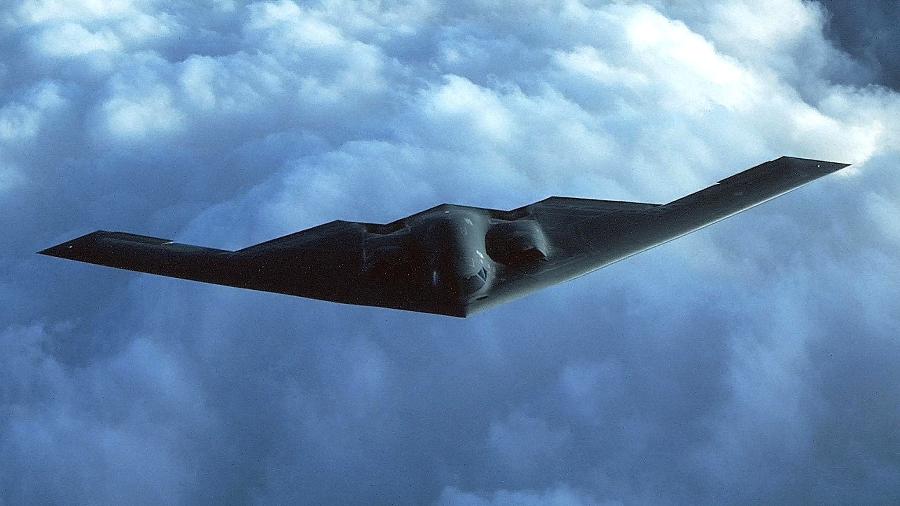 Foto de arquivo mostra o bombardeiro B-2 dos EUA - Força Aérea dos EUA/AFP
