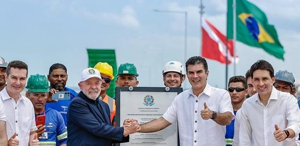 Lula inaugura terminal portuário e ampliação de aeroporto em Belém