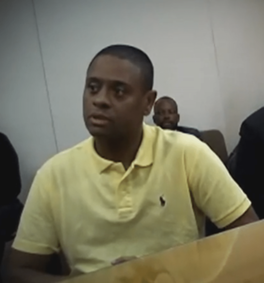 Glaidson Acácio dos Santos durante depoimento  - undefined