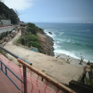 Fotos: Obra de ciclovia revela vista de praia escondida no Vidigal ...