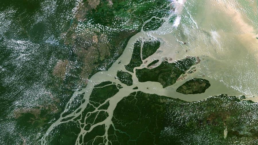 Delta do rio Amazonas - Folhapress