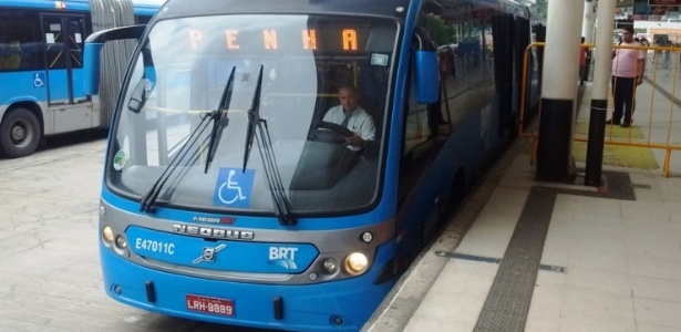 Serviço do BRT Transcarioca - Divulgação