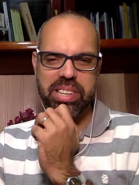 O blogueiro bolsonarista Allan dos Santos - Reprodução/Youtube