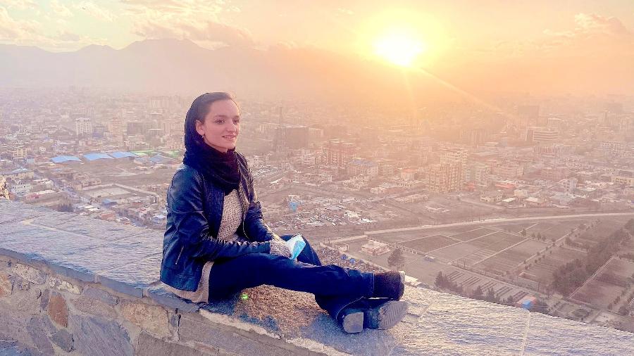 Zarifa Ghafari, política e ativista afegã - Reprodução/Twitter