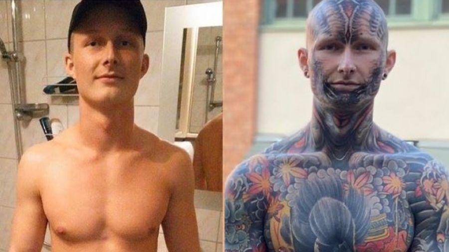 Tristan Weigelt fez sua primeira tatuagem há 5 anos - Reprodução/Instagram