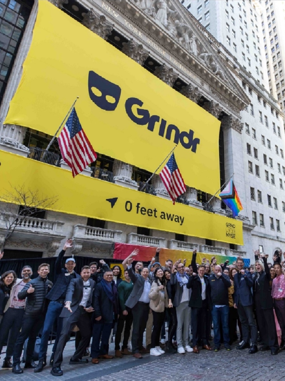 Grindr: app de pegação estreia na Bolsa de Nova York com alta de 213%