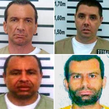 Marcola, Tiriça, Vida Loka e Andinho estão na Penitenciária Federal de Brasília