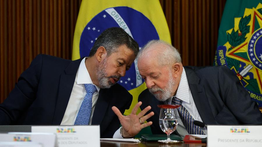 Lula e Lira: lados opostos sobre a carne - Pedro Ladeira/Folhapress