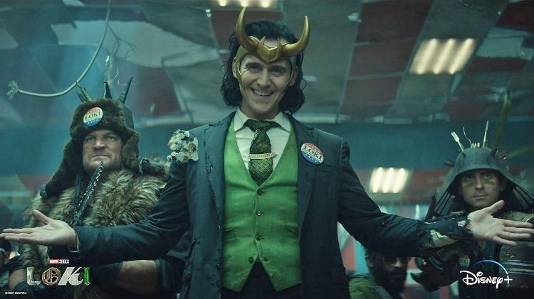 Tom Hiddleston em cena da série "Loki", do Disney+ Tom Hiddleston em cena da série "Loki", do Disney+