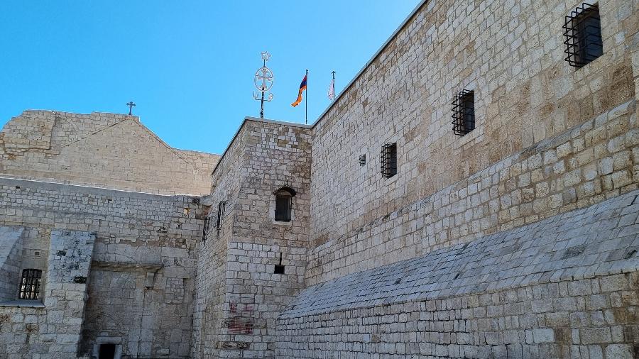 Basílica da Natividade, em Belém (Cisjordânia)