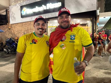 Wallace Costa (esquerda) e Gustavo Santos (direita)