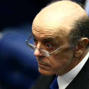 José Serra discursa durante sessão do impeachment no Senado - Wilton Junior/Estadão Conteúdo