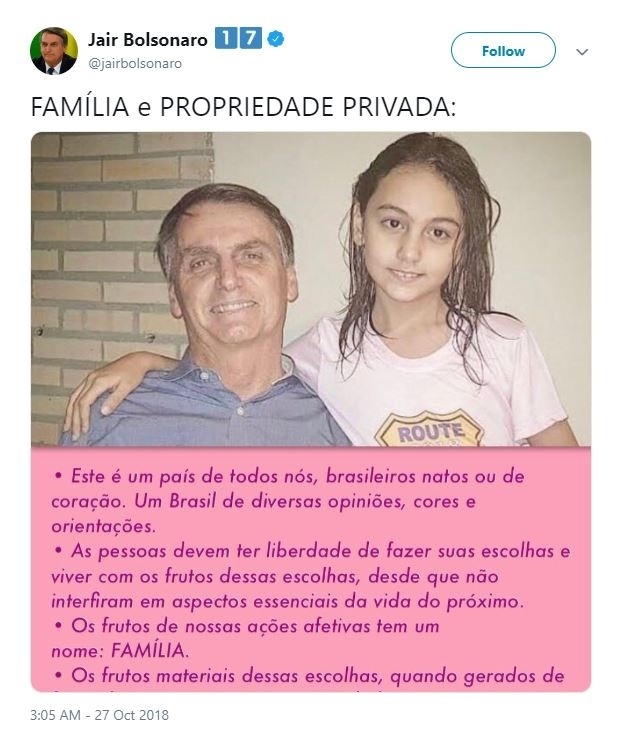 bolsonaro tweet