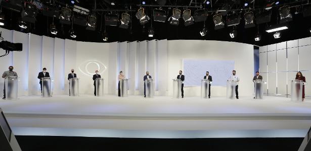 Primeiro debate com candidatos à prefeitura de São Paulo na Band