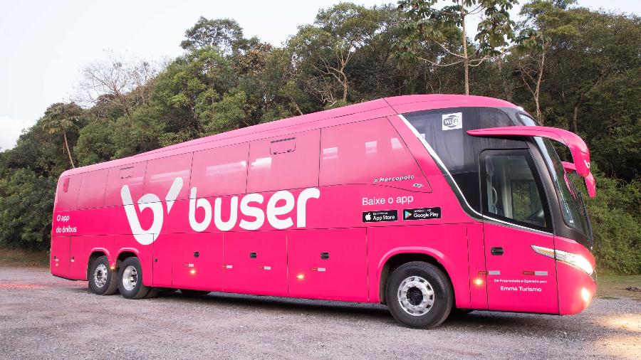 Ônibus da Buser - Divulgação/Buser