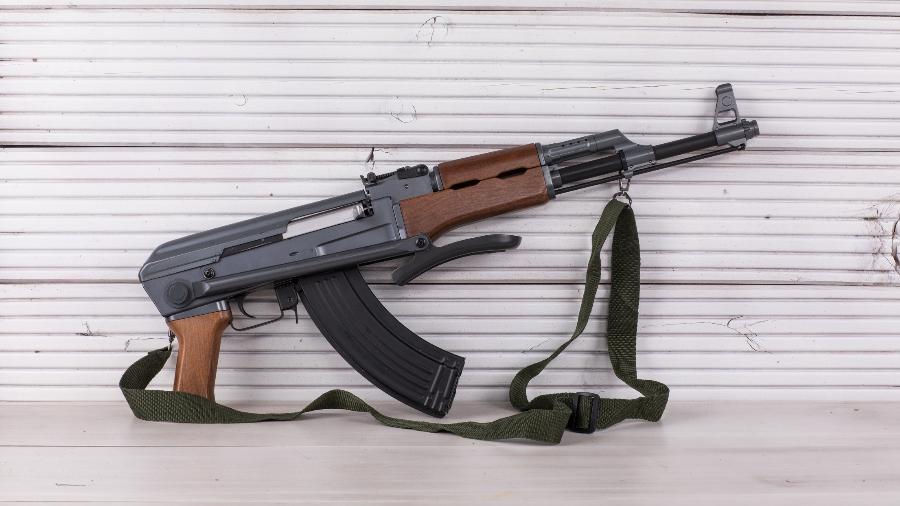 Fuzil de assalto Kalashnikov AK-47 - Getty Images