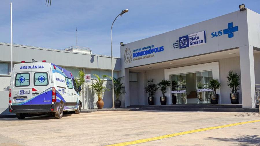 Caminhoneiro está internado no Hospital Regional de Rondonópolis  - Mayke Toscano/Governo do Mato Grosso