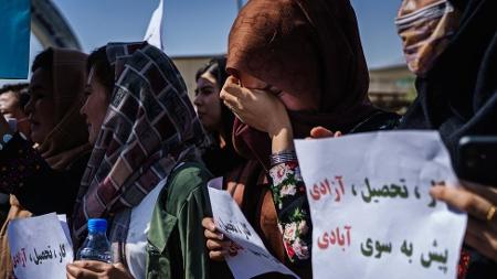 Não há representantes do sexo feminino em novo governo Talibã - Getty Images - Getty Images