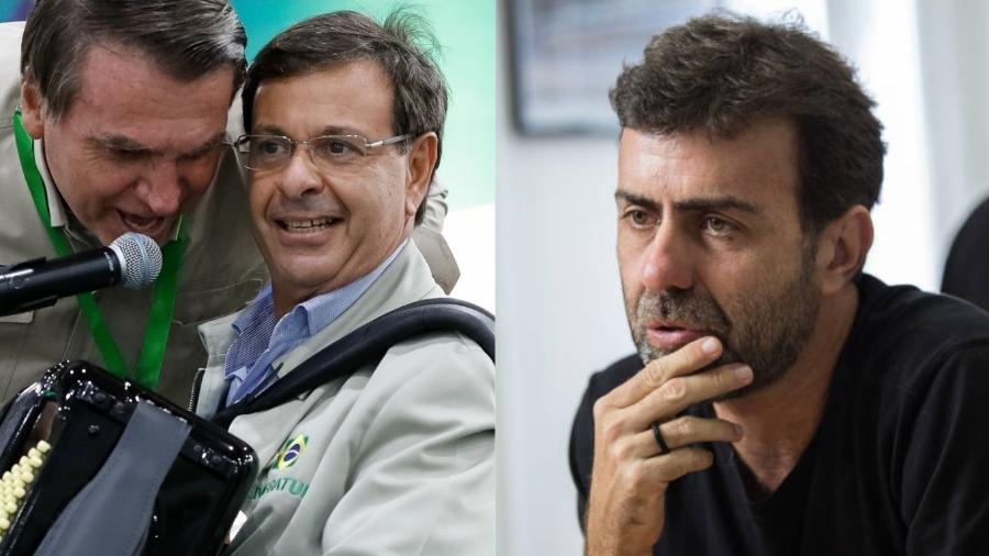 Gilson Machado e Marcelo Freixo - Alan Santos/PR e Ricardo Borges/Folhapress