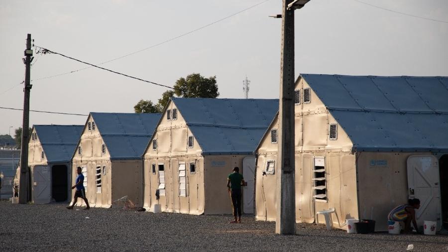 Casas utilizadas pela ONU para abrigar refugiados em Boa Vista (RR) irão para o RS - Divulgação Acnur