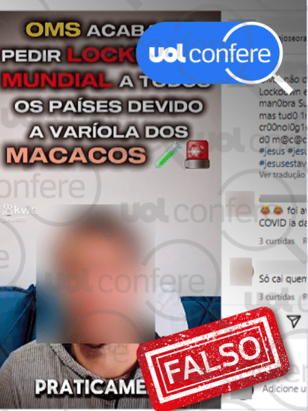 22.ago.2024 - OMS declarou mpox uma Emergência de Saúde Pública de Importância Internacional, mas não indicou lockdown