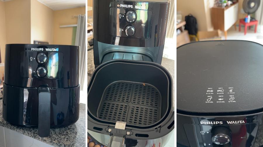 Air fryer da Philips Walita prepara refeições para servir até cinco pessoas, segundo a marca