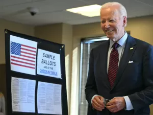 Biden vota antecipadamente nas eleições dos Estados Unidos