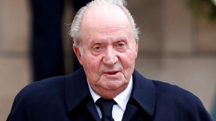 Ex-chefe de Estado de 82 anos anunciou sua saída da Espanha para um destino ainda desconhecido - JOHN THYS / Belga / AFP