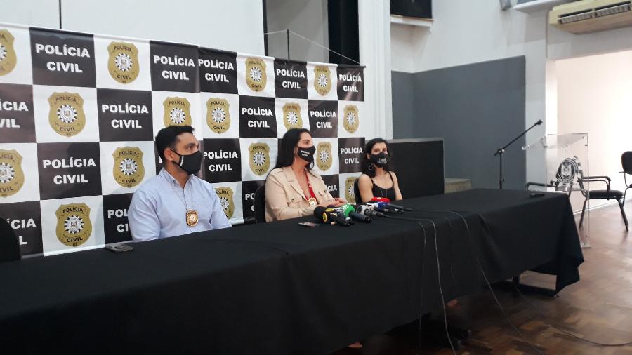 Entrevista coletiva do caso João Alberto ocorreu hoje em Porto Alegre - Hygino Vasconcellos/UOL