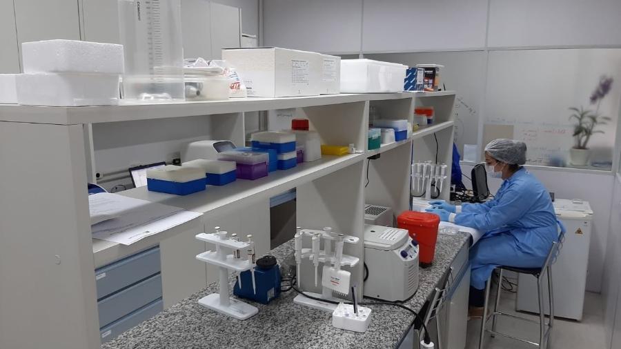 Laboratório da UFMG que estuda vacina contra a covid-19 com insumos totalmente nacionais - UFMG/Divulgação