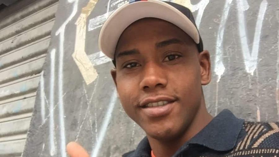 Gabriel Hoytil Araújo, jovem negro de 19 anos, foi morto com uma marmita em ação da polícia na zona sul de SP - Reprodução