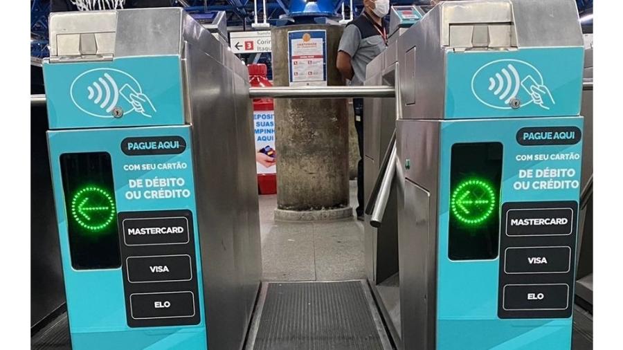 Segundo a Autopass, responsável pelas catracas, 12 estações devem receber funcionalidade até o fim do mês - Autopass/Divulgação